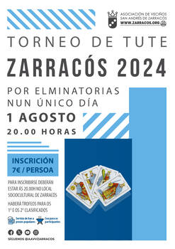 Torneo de tute Zarracós 2024